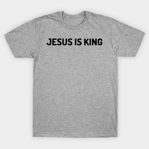 Jesus is King, Christian T-Shirt by ChristianLifeApparel